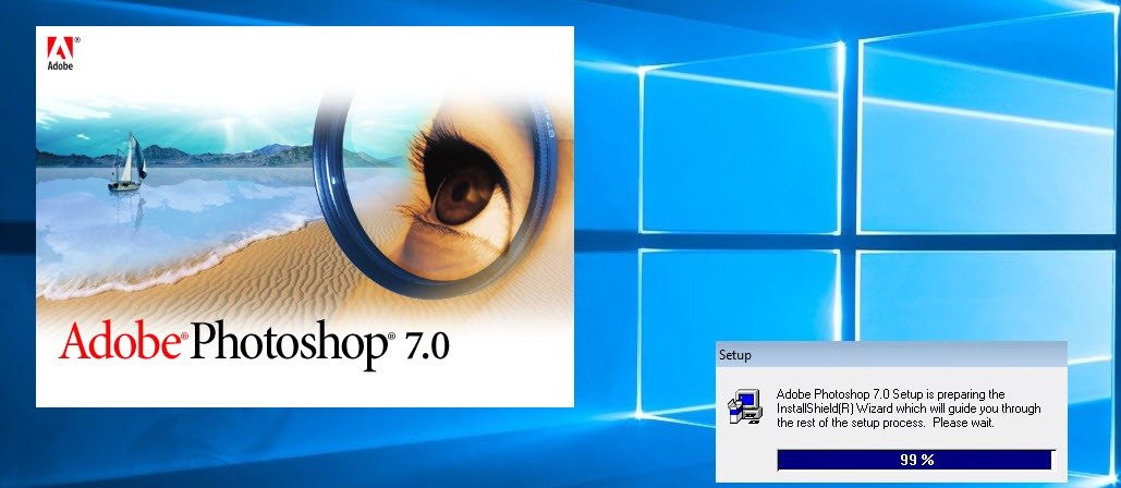 Installing Adobe Photoshop 7 on Windows 7, Windows 8 and ...