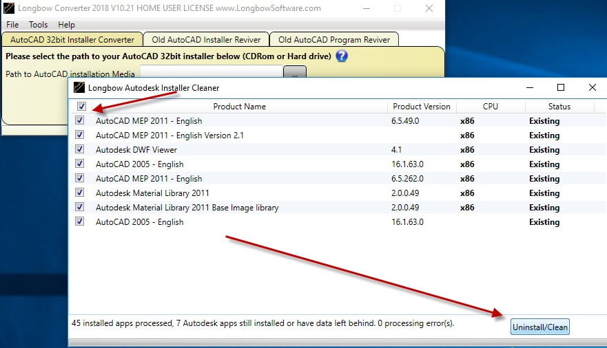 longbow converter autocad